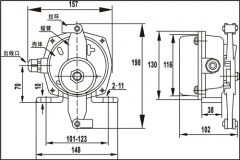 耐腐蝕雙向拉繩開關(guān)HFKLT2-I、HFKLT2-II工廠直營