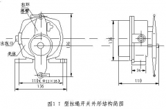 卓信制造BXYXL-II防爆雙向拉繩開關(guān)拉線開關(guān)廠家